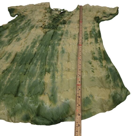 Advance Womens OSFM Top Embroidered Sequins Goblincore Fairy grunge Festival - Picture 7 of 11